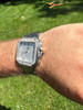 Hip Hop Real Mens 2.5ct MOISSANITE Watch Hip Hop Iced Automatic Sweeping Hand Pearl Face