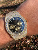 Hip Hop Honeycomb Set 35ct MOISSANITE Gold Mens Perpetual Skeleton Watch Iced Hip Hop Passes Tester 