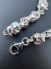 HarlemBling Heavy 8mm Custom Handmade Solid 925 Sterling Silver Nugget Link Bracelet Mens
