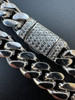 HarlemBling Real Miami Cuban Link Bracelet 925 Silver Baguette MOISSANITE Clasp Pass Tester