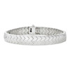 HarlemBling Monaco Snake Bracelet - Hollow 925 Sterling Silver - 6"- 8.5" - 10mm 