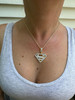 HarlemBling MOISSANITE Real 925 Silver/Gold Plated Iced SUPERMAN Logo Out Pendant Necklace 