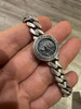 HarlemBling Real Mens Miami Cuban Link Bracelet W. Lion Solid 925 Sterling Silver Box Clasp