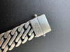 HarlemBling Custom Double Miami Cuban Figure Eight Link Bracelet 12mm Wide Real 925 Silver