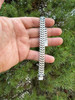 HarlemBling Custom Double Miami Cuban Open Franco Link Bracelet 12mm Wide Real 925 Silver
