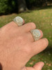 HarlemBling 4.68ct Real DIAMOND Round Cluster Iced Out Ring - 14k Yellow Gold