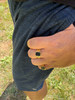 Miami Cuban Ring - 14k Gold Vermeil 925 SIlver - Black Onyx Stone