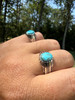 Real Blue Turquoise Mens Solid 925 Sterling Silver Ring - Navajo Native American Imported from eBay HarlemBling