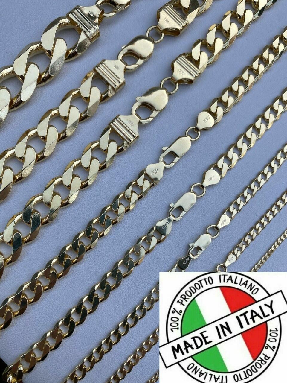 Solid 925 Sterling Silver Figaro Chain Bracelet | 7.5 Inch, 3.5mm Width | Lobster Clasp | Gift Ready For Women & Girls
