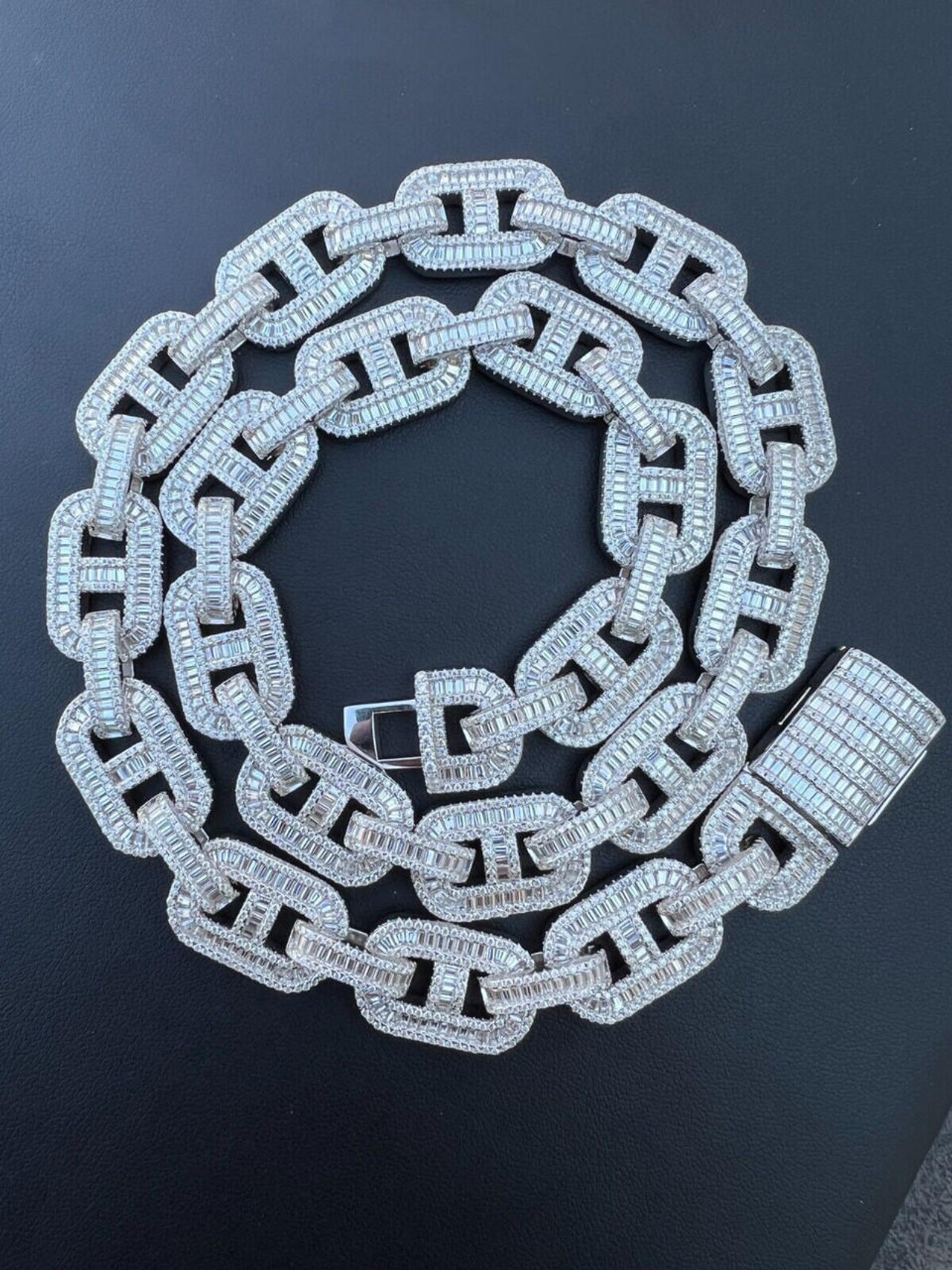 Gucci link chain diamond clearance