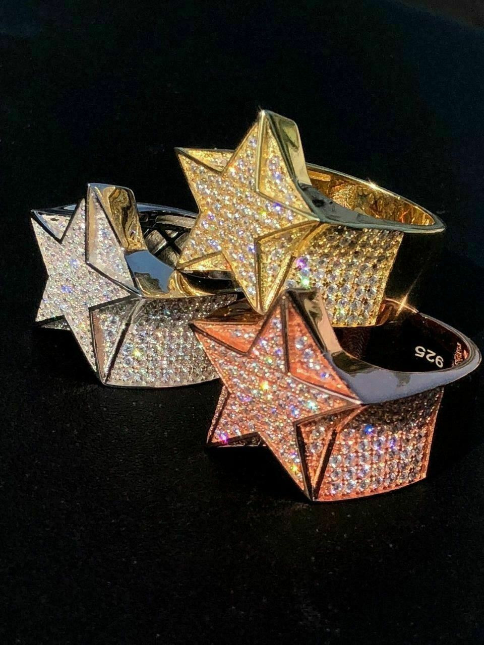 STAR JEWELRY ハート リング　925 K14 CZ Hallmarked BETA TAIWAN 925 Sterling Silver CZ SWIRL HEARTS