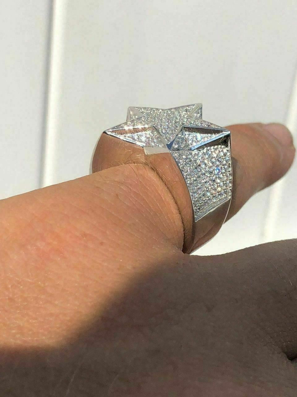 STAR JEWELRY ハート リング 925 K14 CZ Star Ring Diamond