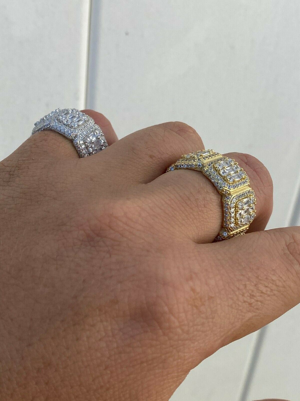 邦楽 ENDS / Jubilee-ULTIMATE ARRANGEMENT- 14kt Yellow Gold Belen Cushion Lab Diamond Anniversary Band