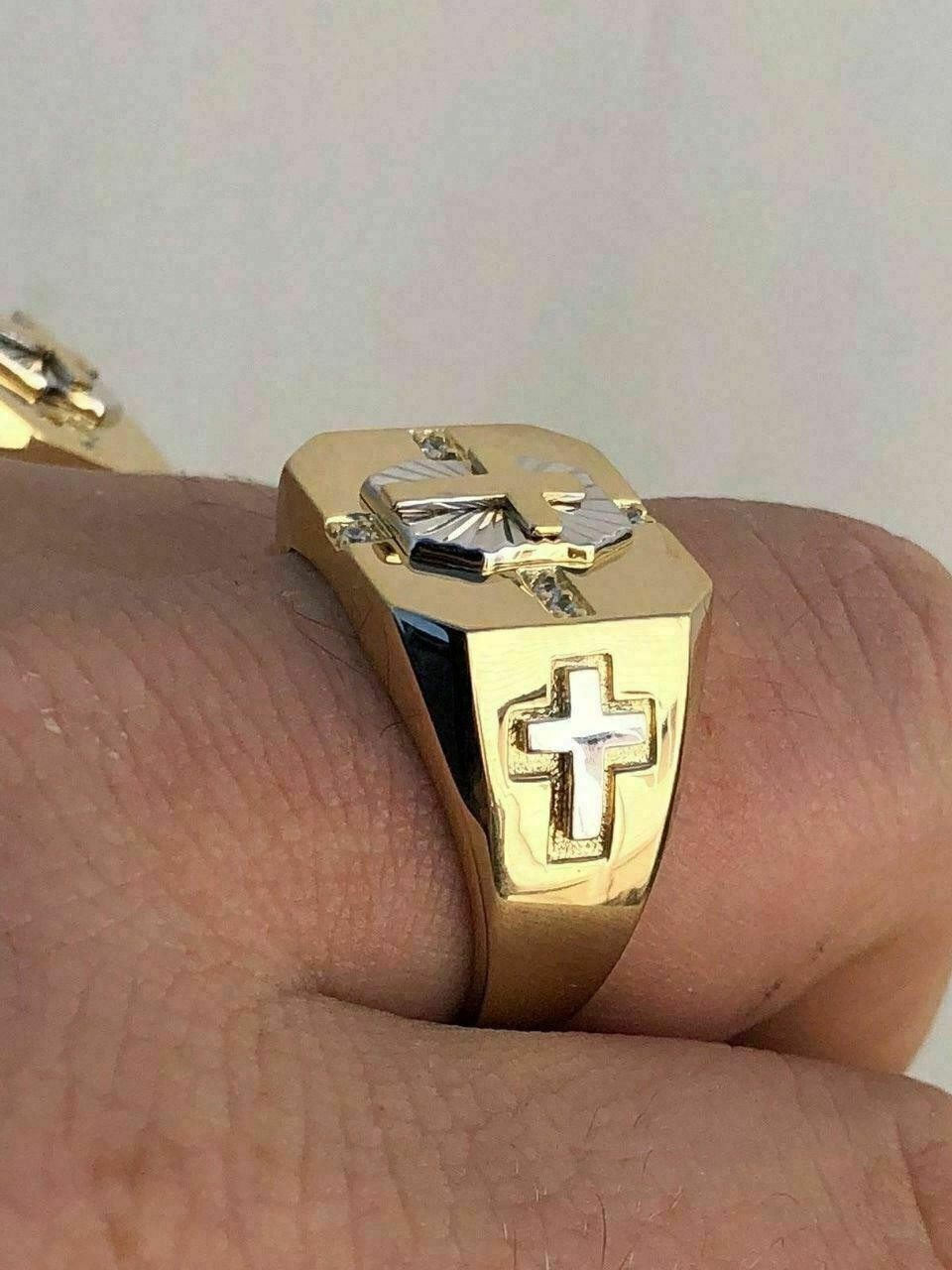 UK Vintage Silver × Gold Ring K10 × 925 UK Vintage Silver × Gold Ring K10 × 925