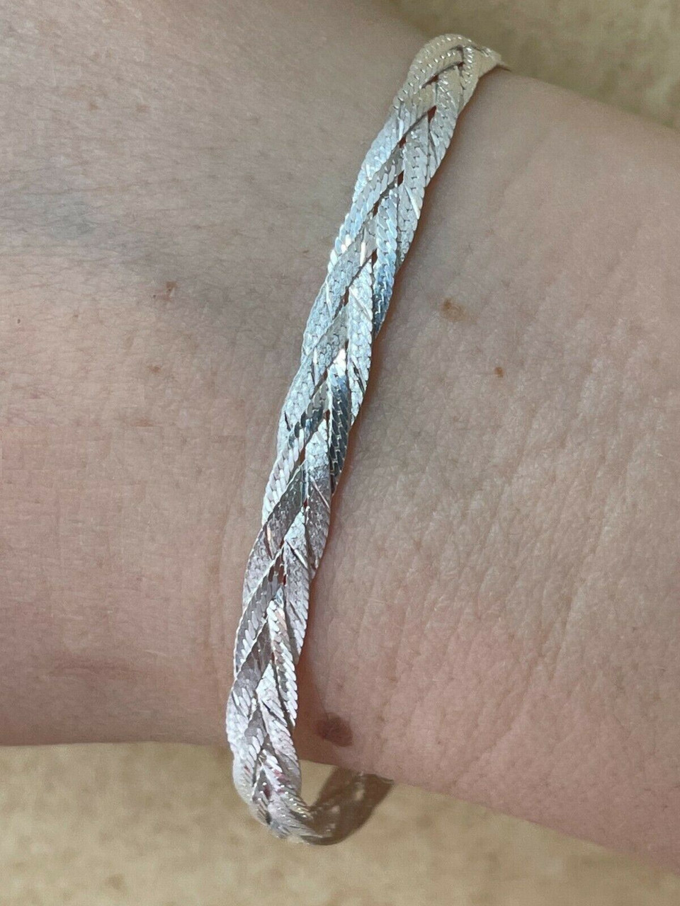 ITALY MADE SILVER925 TWIST BRACELET/シルバー s-l400.jpg