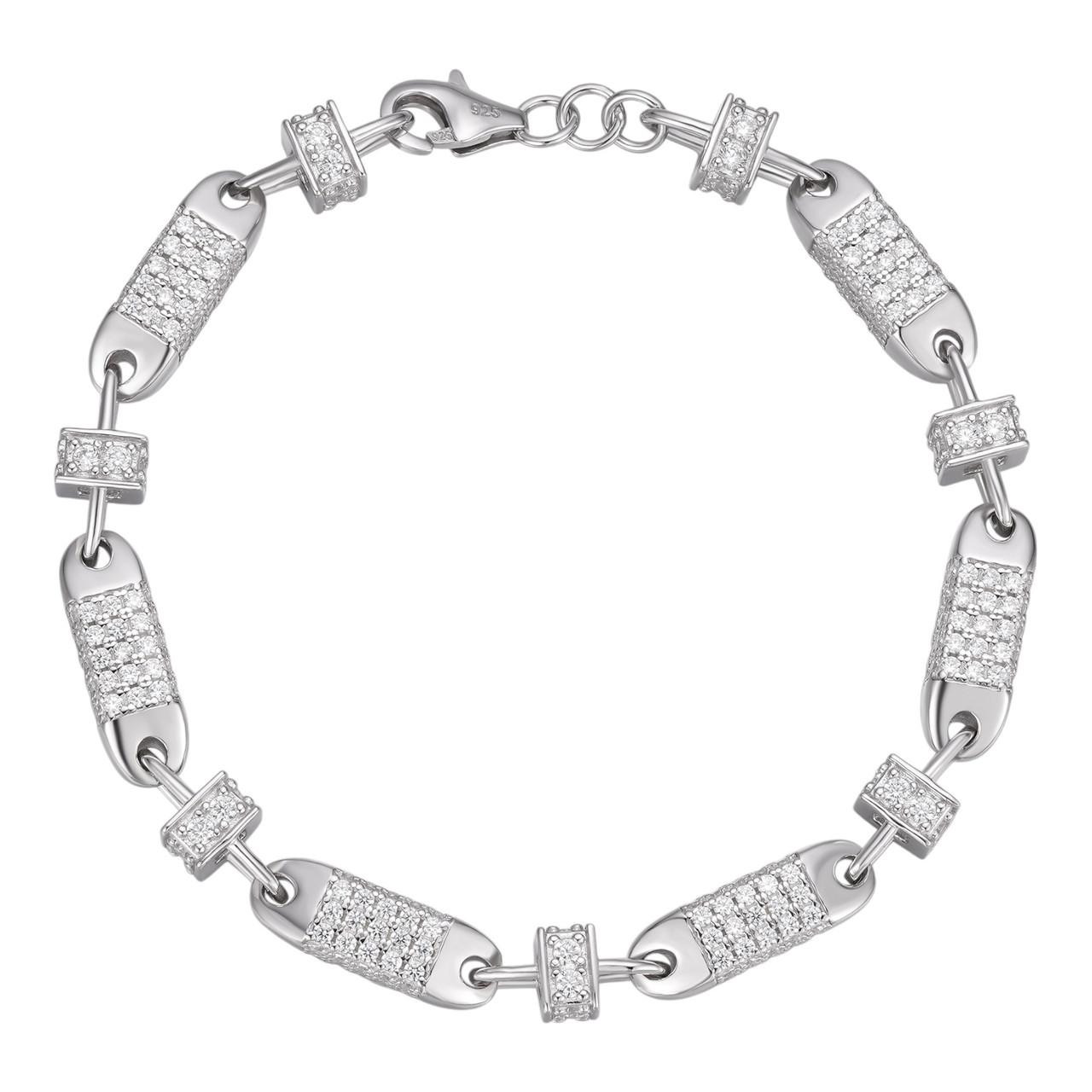 アクセサリー 5mm Iced Out Prong Chain Bracelet 5mm Iced Out Prong Chain Bracelet | Glitter