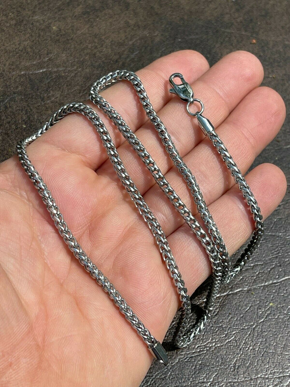 Men's Franco Chain Stainless Steel Necklace BEST QUALITY! 18