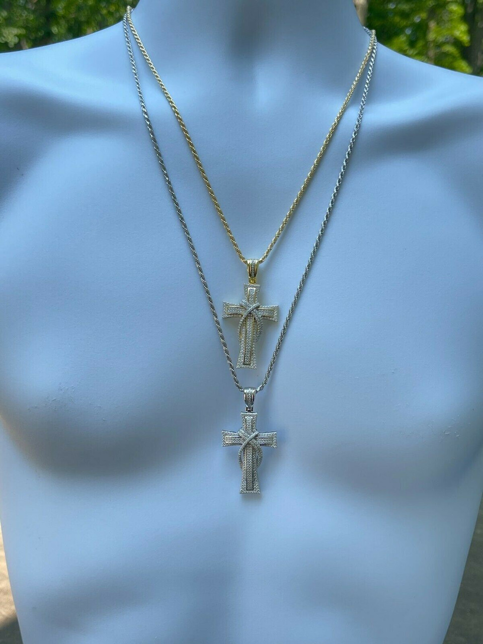 made in dirty ネックレス（SV925×brass） metaltree98 Men's New Mini Brass Silver Barber Shop Pendant