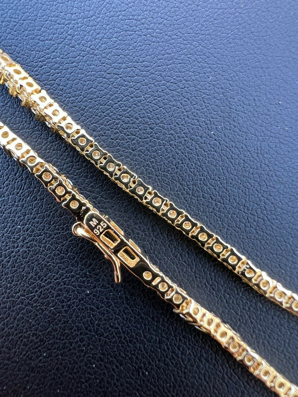 Glitter \"Luxury Tennis Chain【GOLD】\" Luxury Tennis Necklace 【3mm / GOLD】 | Glitter