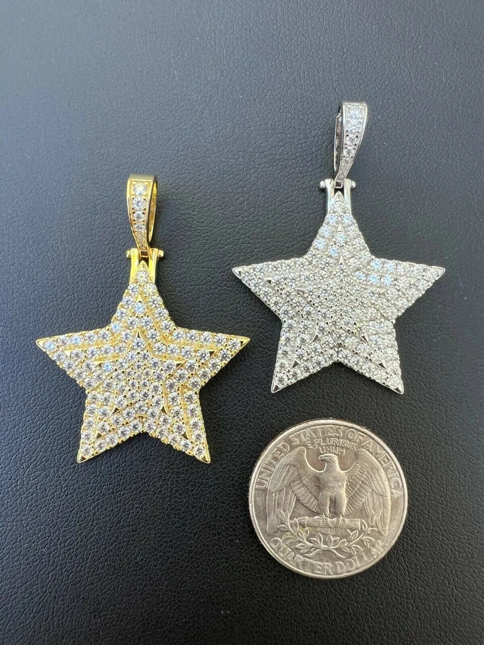 ミュージシャン Star Necklace Gold 3 Star Necklace, 3 Gold Star Necklace, Triple Gold Star