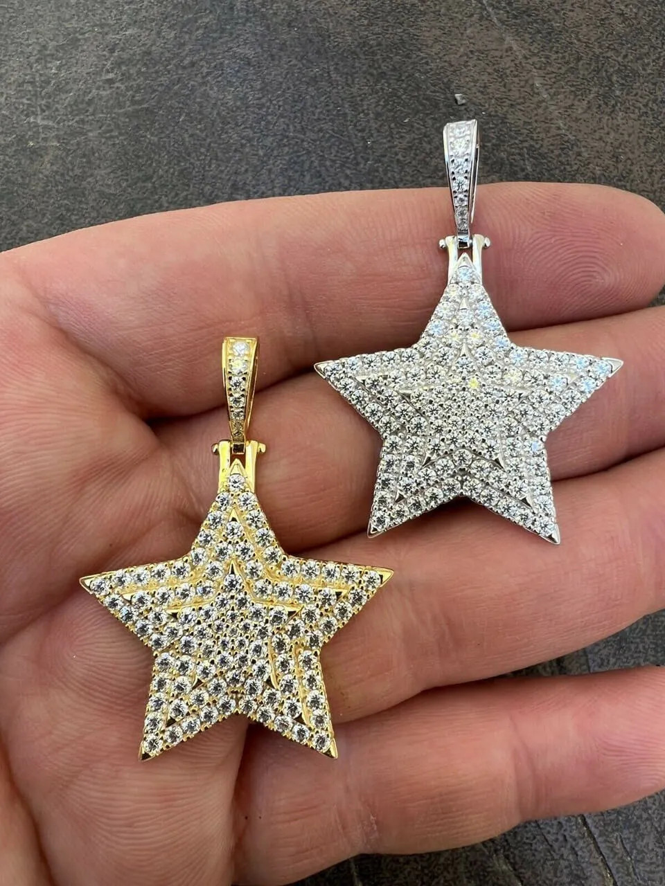 ミュージシャン Star Necklace Gold s-l1200.jpg