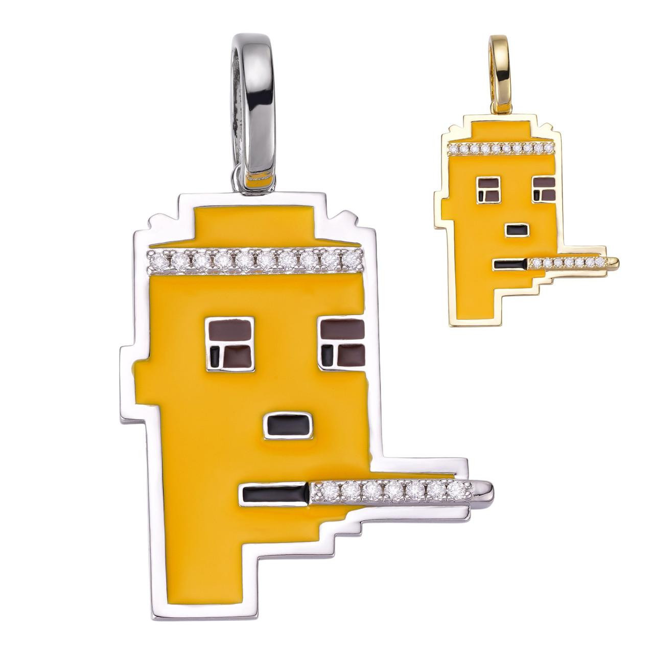 NFT 翔BORON525 Cryptopunk NFT Blunt Pendant #4 | Harlem Bling