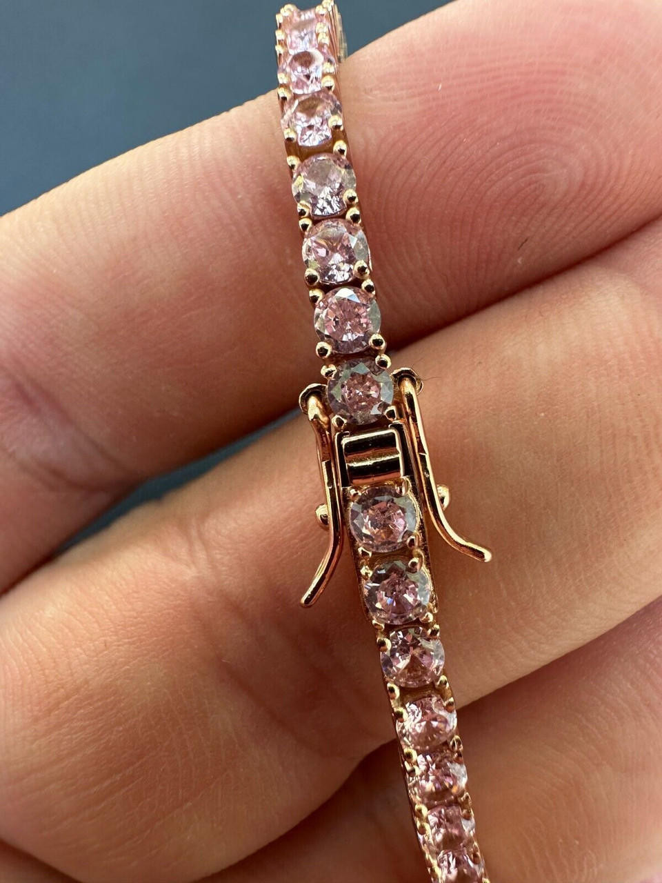 Bracelet Sterling Fake Tennis Bracelet Best Fake Diamond Tennis