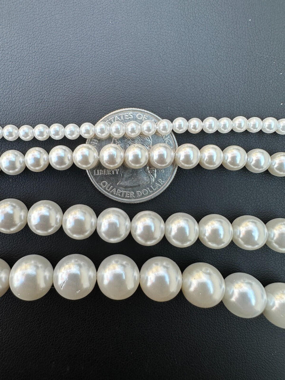 Cultured Pearl Necklace W. Real 925 Silver Clasp For Men