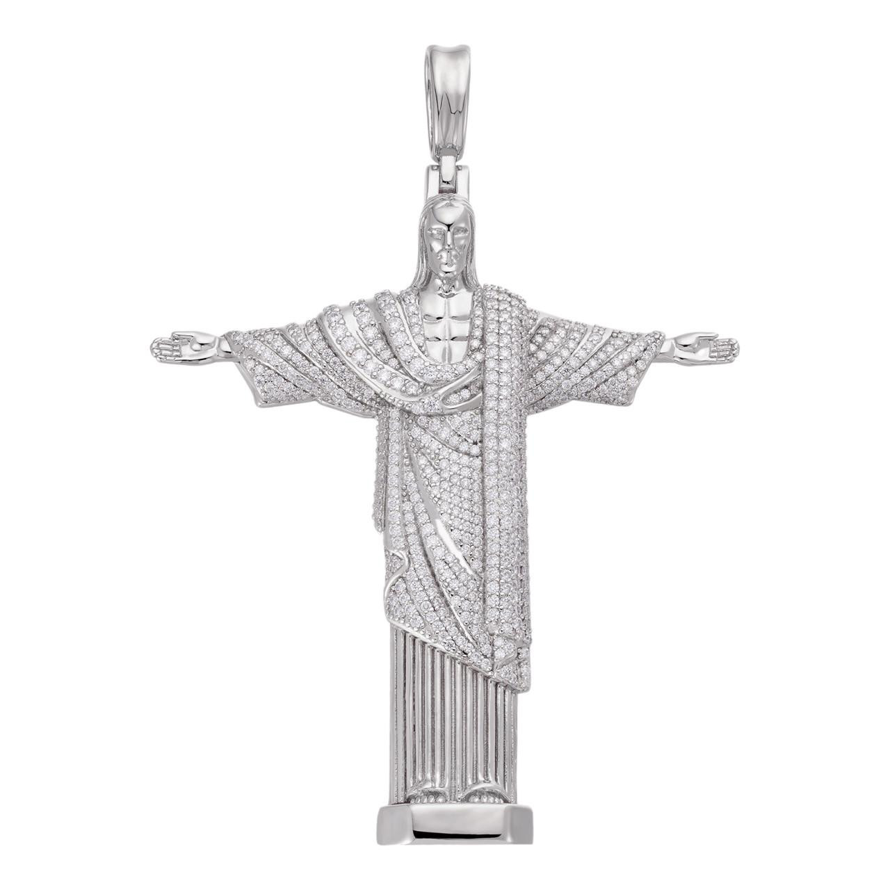 Jesus 14k Gold Jesus Piece Pendant | Harlem Bling