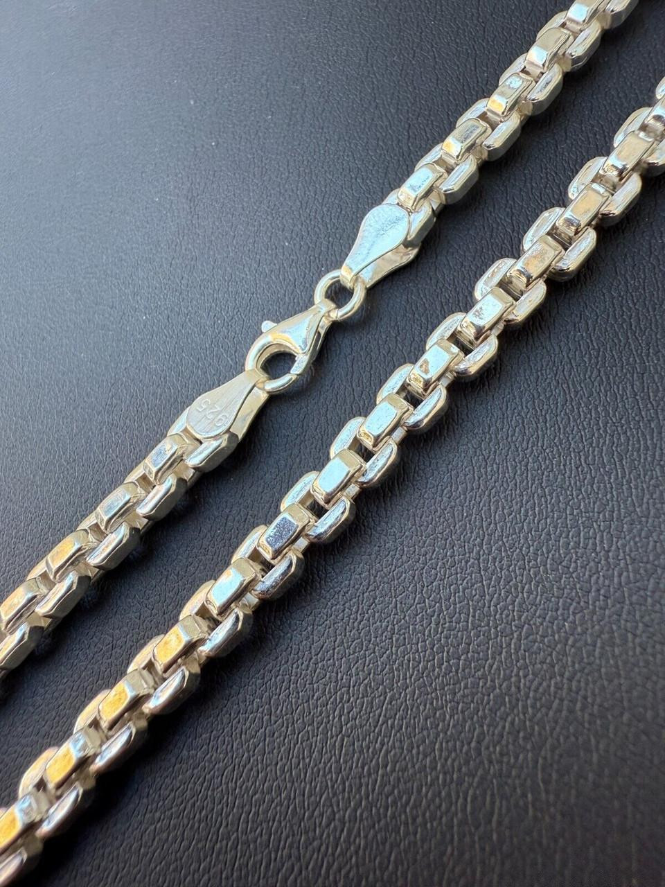 ◇roaju◇ [silver925]Mystic chain necklace Real S925 Sterling Silver Necklace Women Man 5.5mm Hollow
