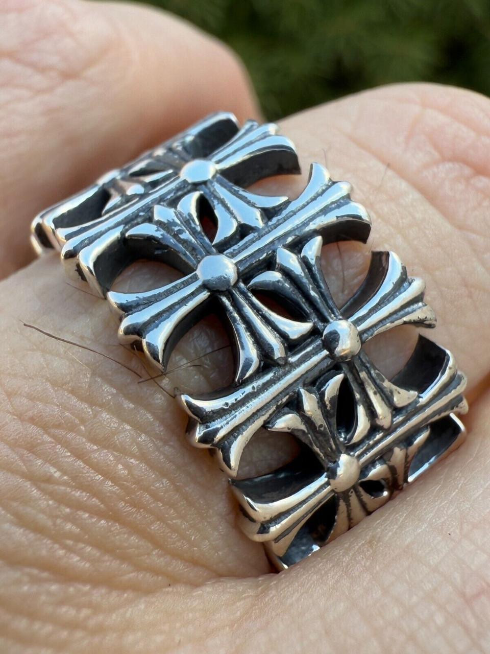 Ring 18k Gucci Cross And Heart Ring Gucci 18k Gold-Diamant-Kreuz