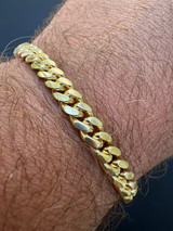 Miami Cuban Link Bracelet - 14k Gold Vermeil 925 Sterling Silver - 7-9.5" - 4mm-10.5mm