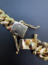 Miami Cuban Link Bracelet - 14k Gold Vermeil 925 Sterling Silver - 7-9.5" - 4mm-10.5mm