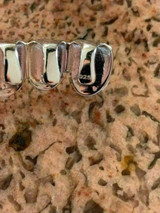 HarlemBling Real 925 Sterling Silver - GRILLZ Top Bottom Hip Hop Grills 6 8 Or Single Teeth