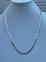 Italiano Silver, Inc Solid 925 Sterling Silver Mens Miami Cuban Link Chain Necklace 8mm ITALIAN MADE