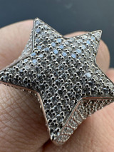 Fana Catalina Diamond Star Ring R4973-18kt-White, Shipley's Fine Jewelry