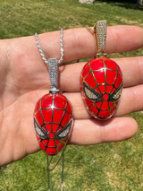 Spiderman Large Medallion Necklace