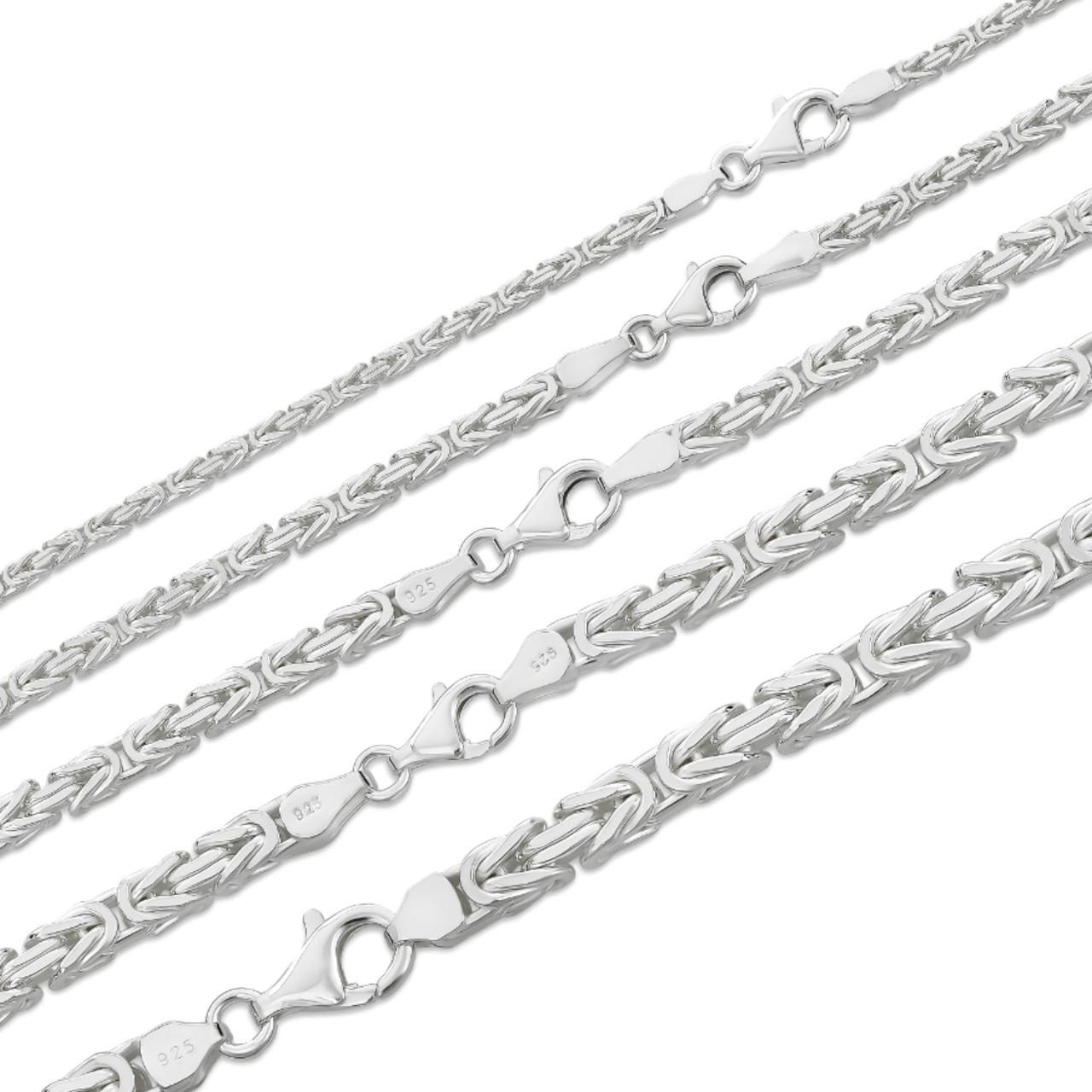 イタリア Mm 925 Silver Rope Chain 5mm Silver Rope Chain Sterling Silver The