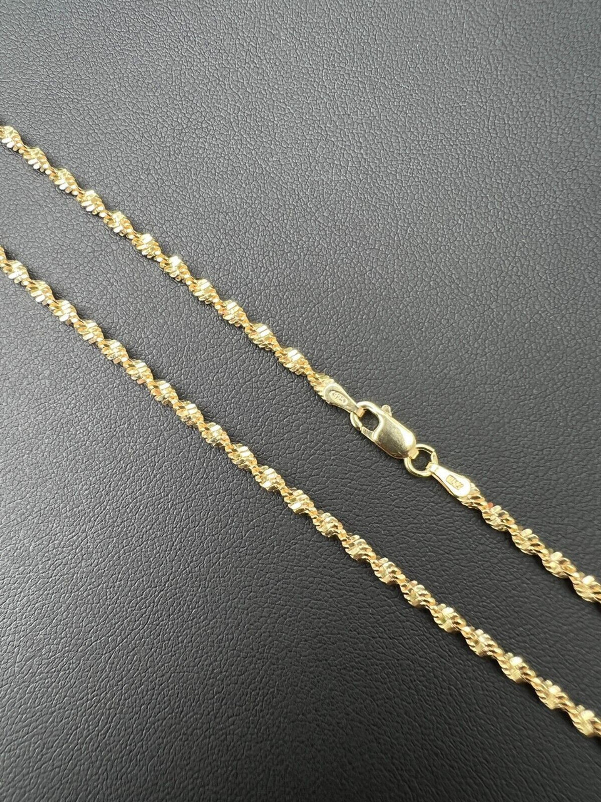 Real silver rope chain Clearance