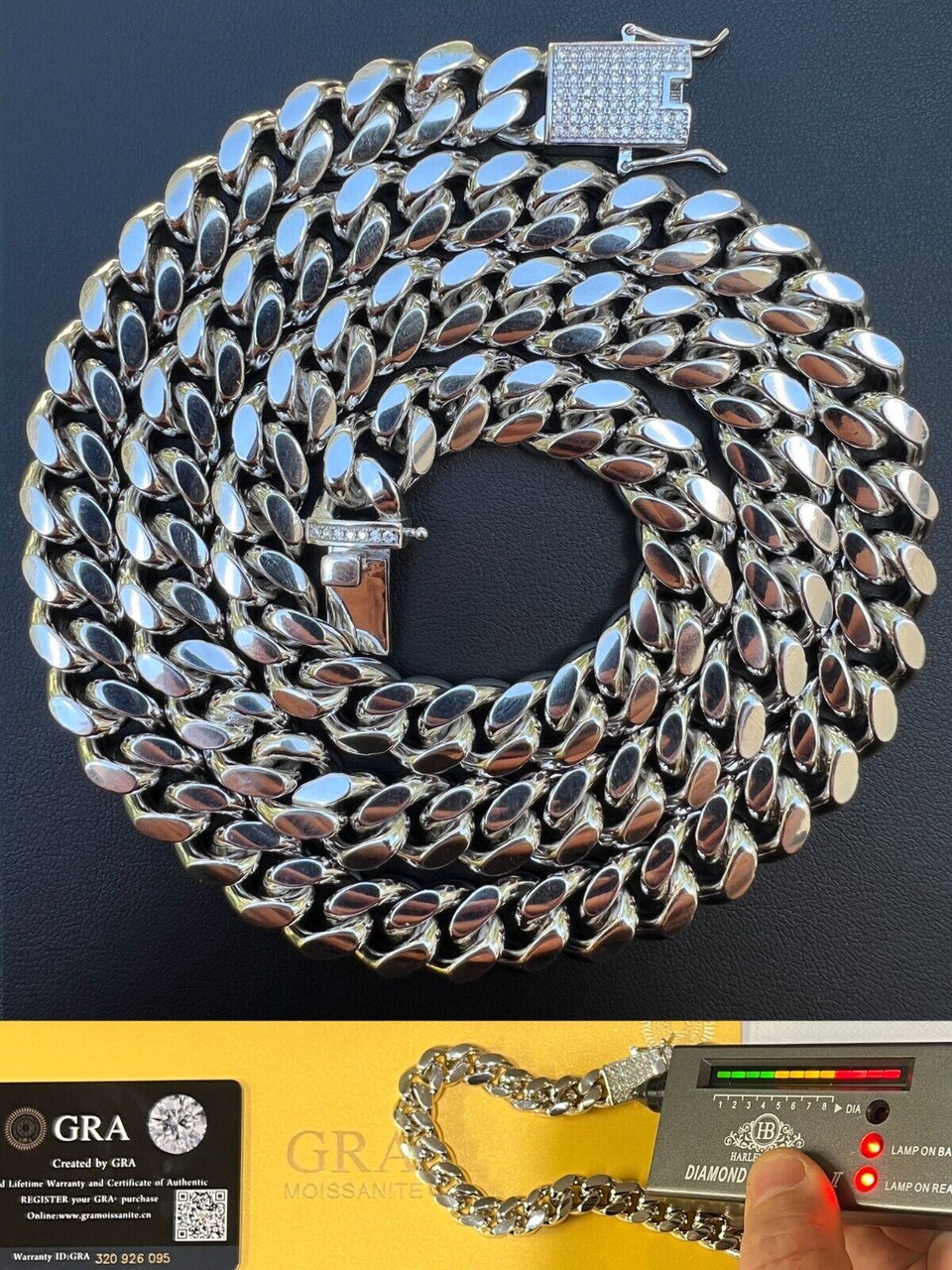 Real Cuban Link Chain And Bracelet Set real-cuban-link-chain-and-bracelet-set