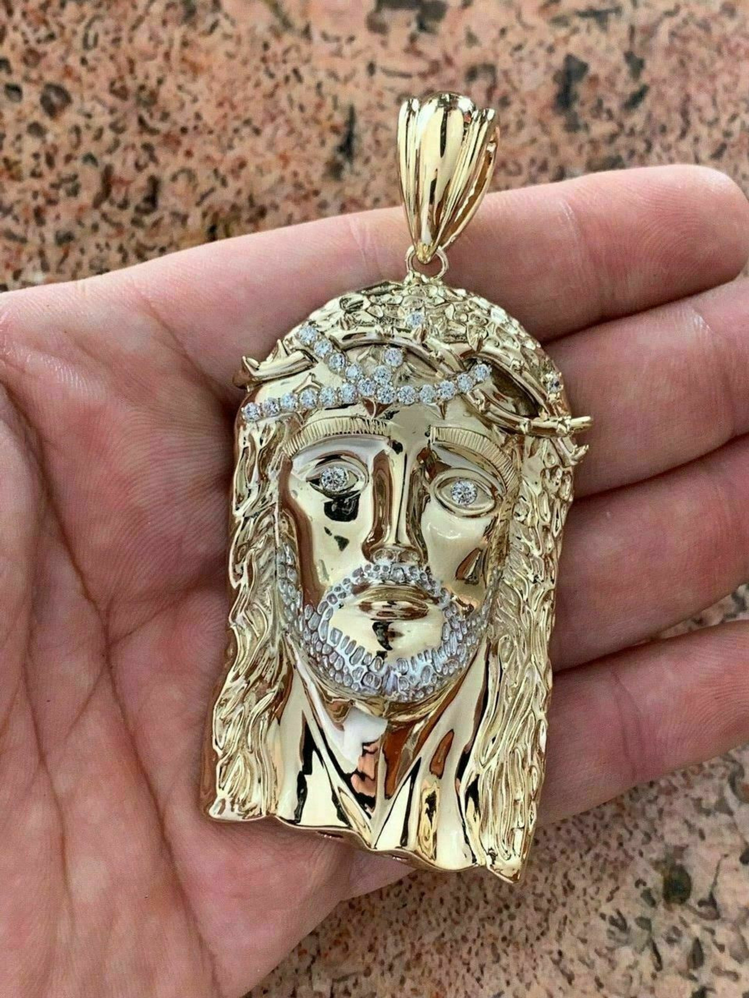 jesus piece pendant