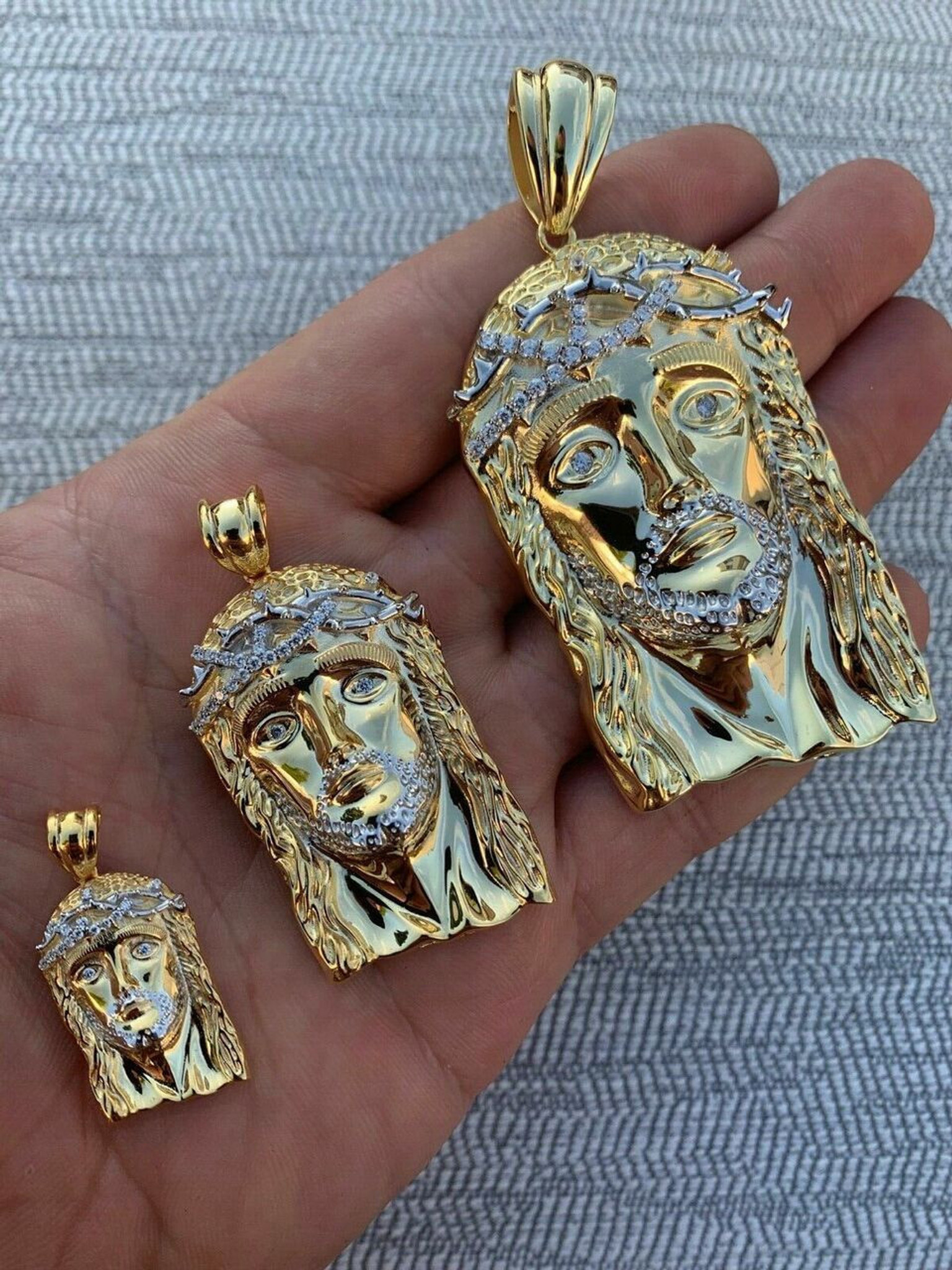 jesus piece pendant