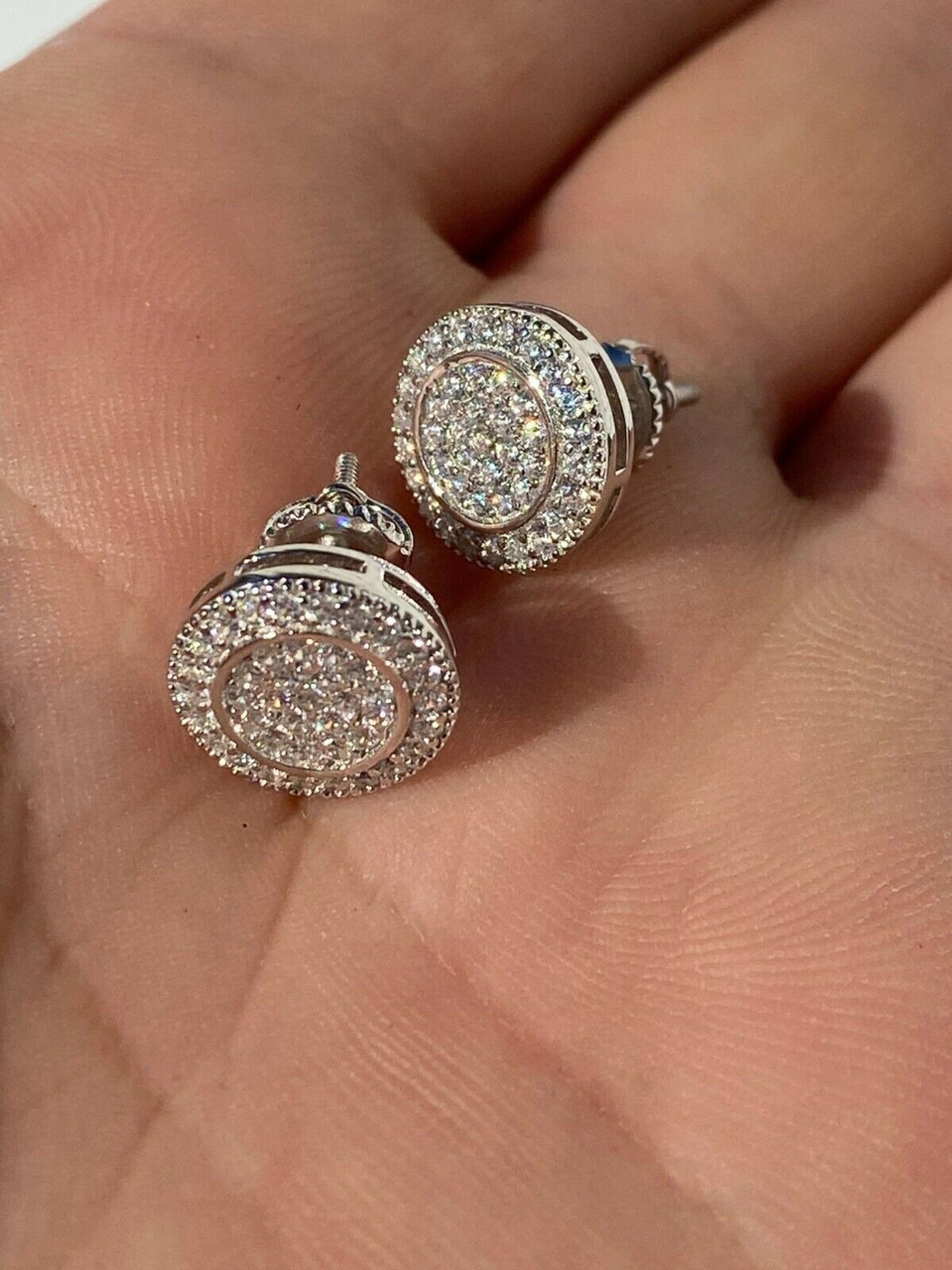 Mens Silver Earrings Stainless Steel Silver 3mm Mens Stud Earrings Studs  for Men Mens Jewelry Gifts Earring Sets by Twistedpendant 
