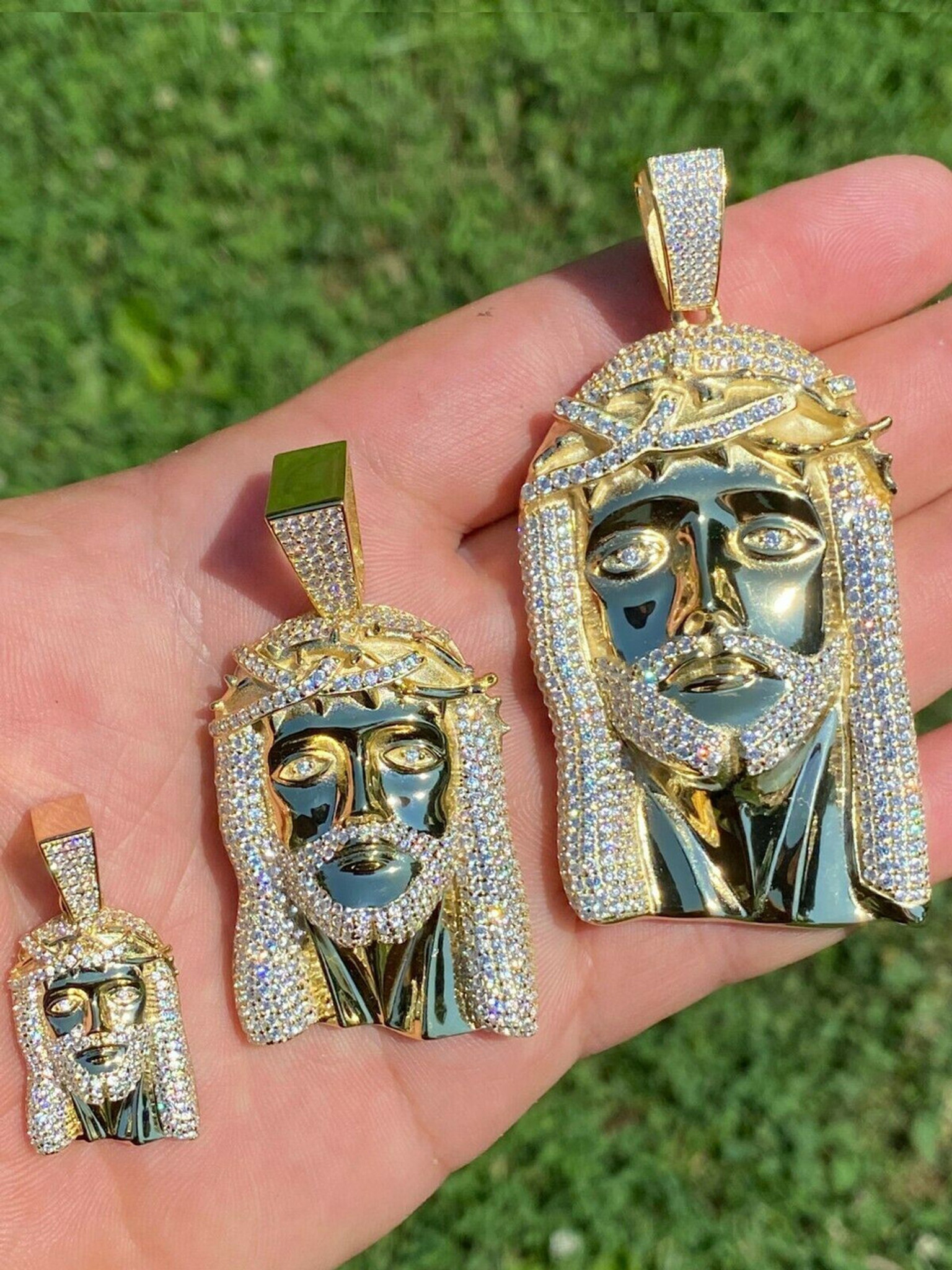 cheap jesus piece necklace