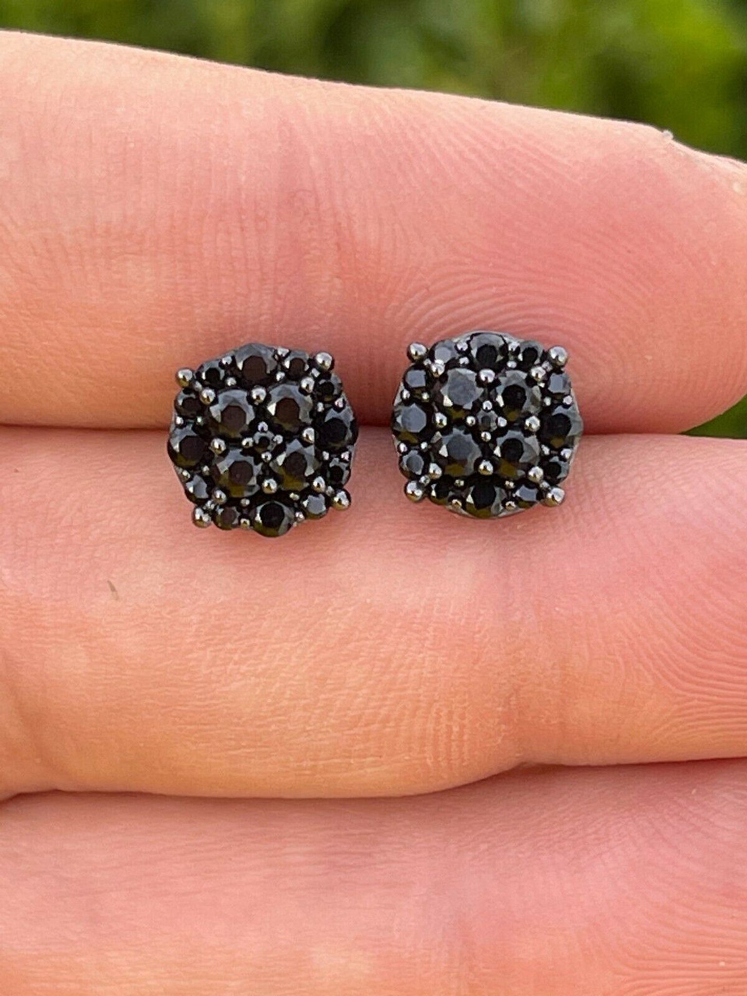 Black Diamond Earrings, Black Diamond Dangle, Diamond Dangle Earrings - Etsy