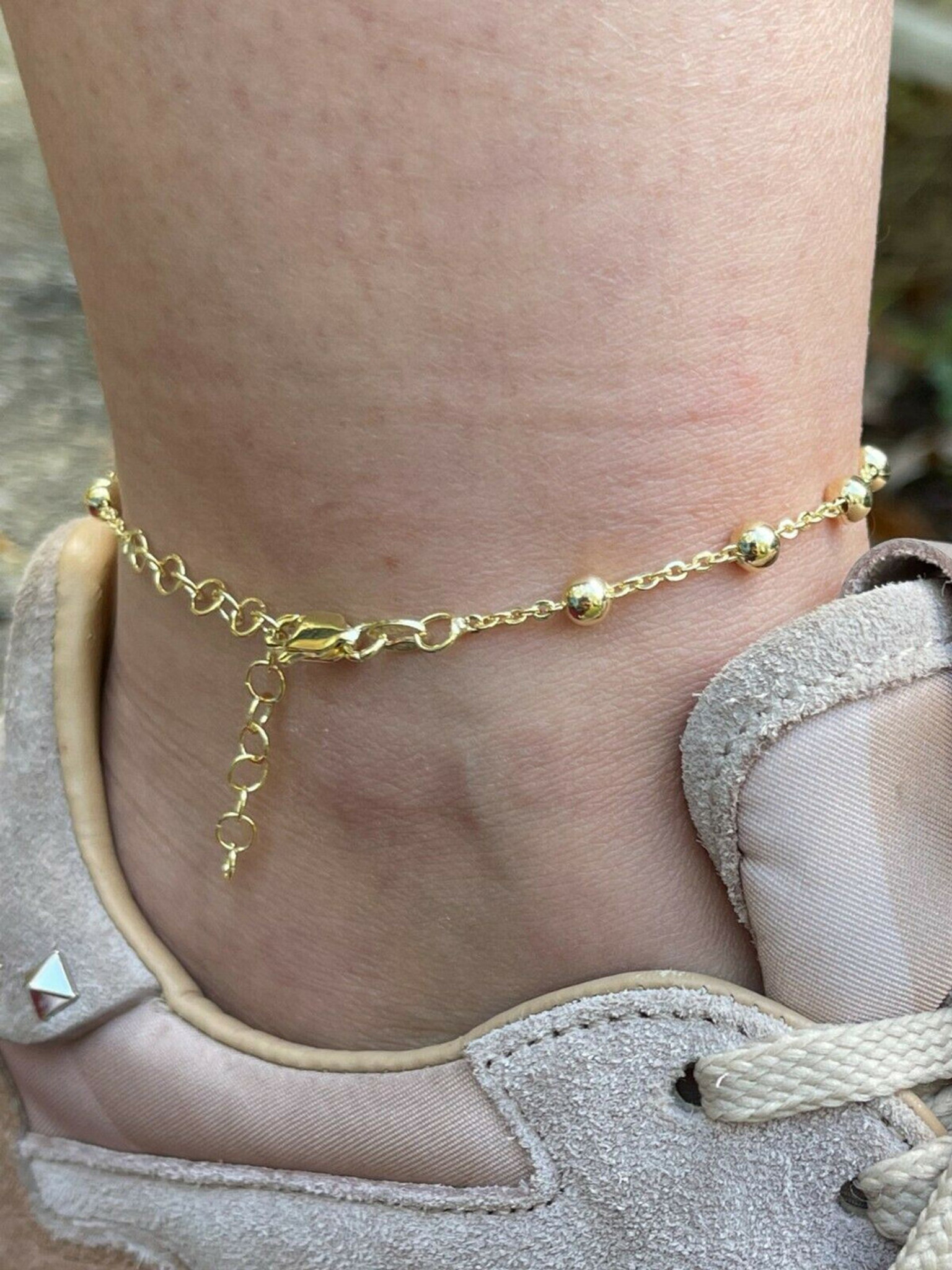 Dane Anklet Gold | JENNY BIRD