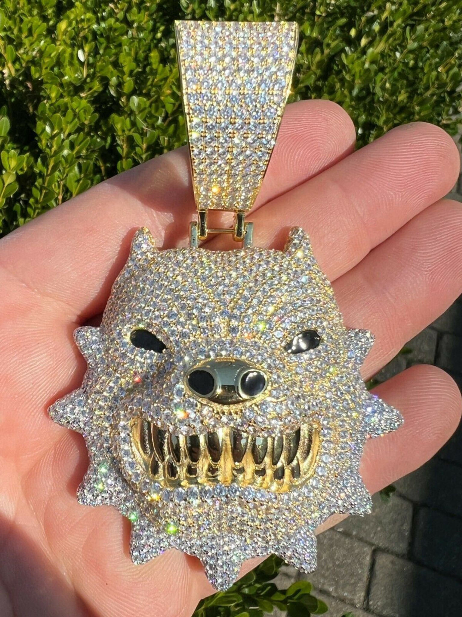 pitbull pendant necklace