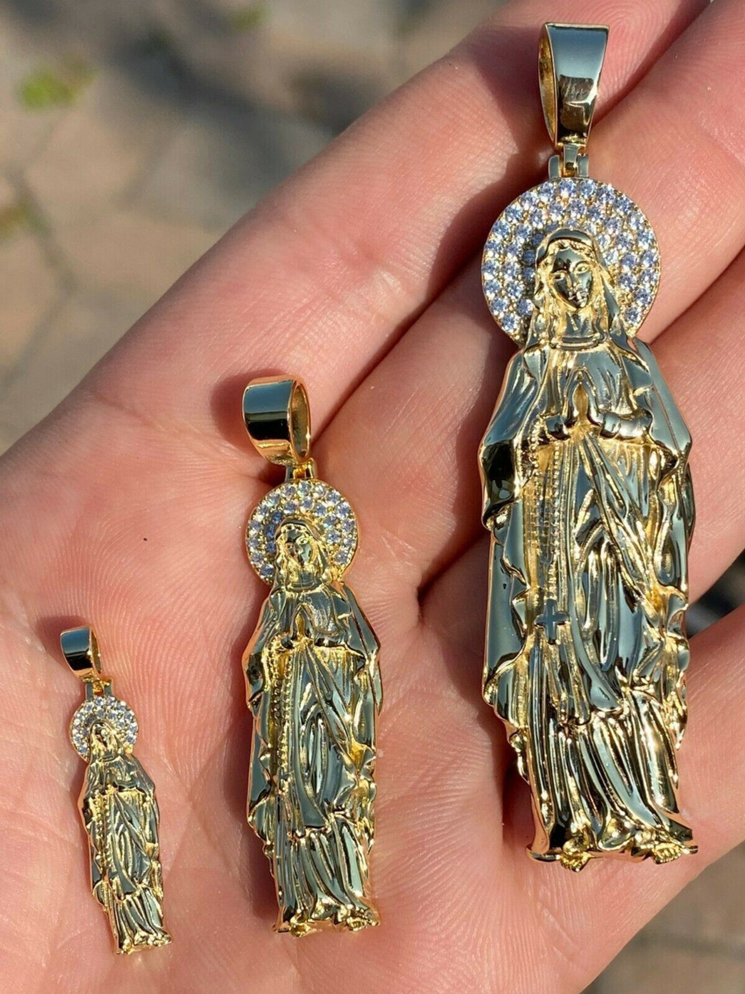 virgin mary 14k