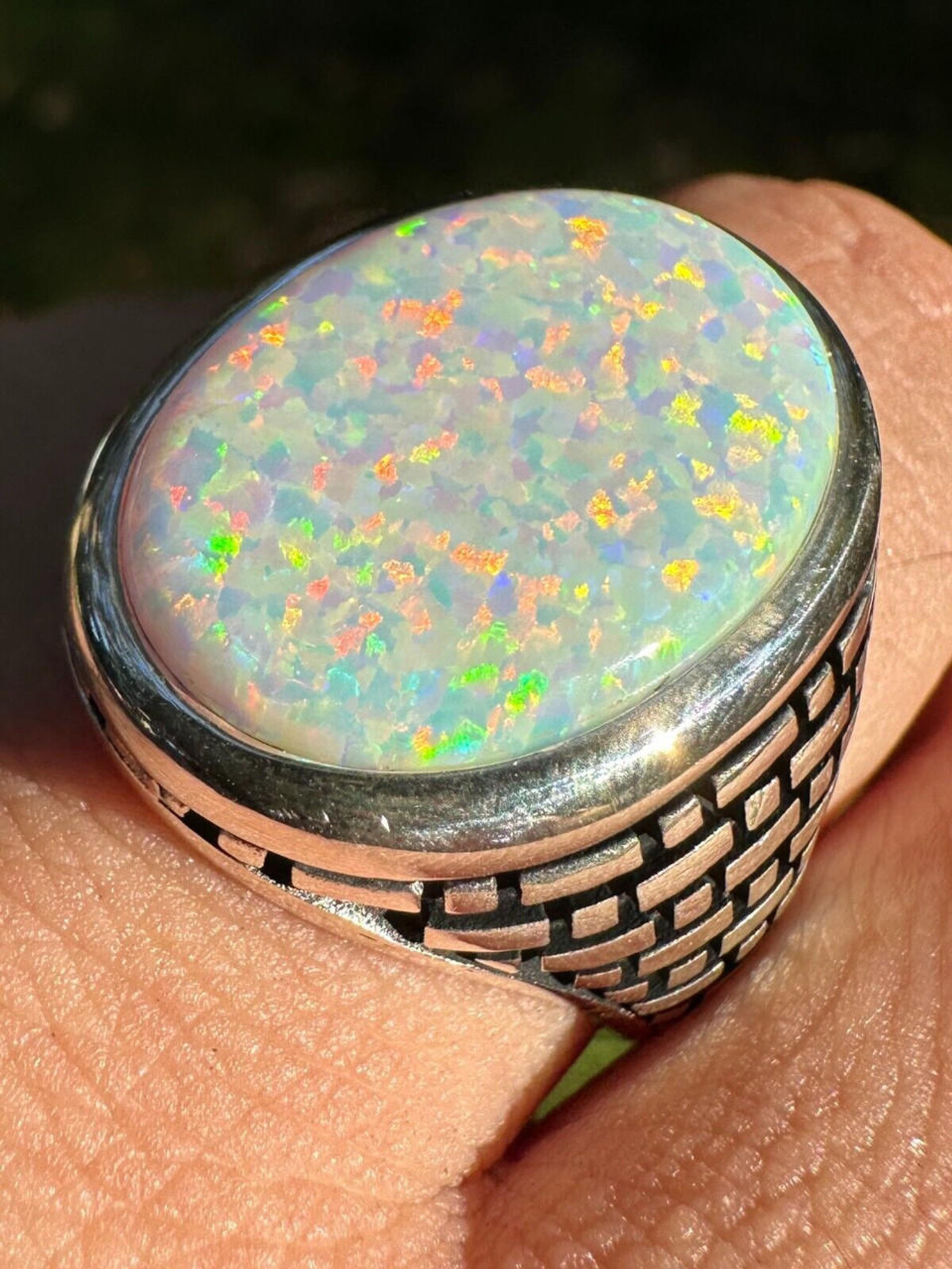 Buy Opal Rings Online at Best Price | GemPundit