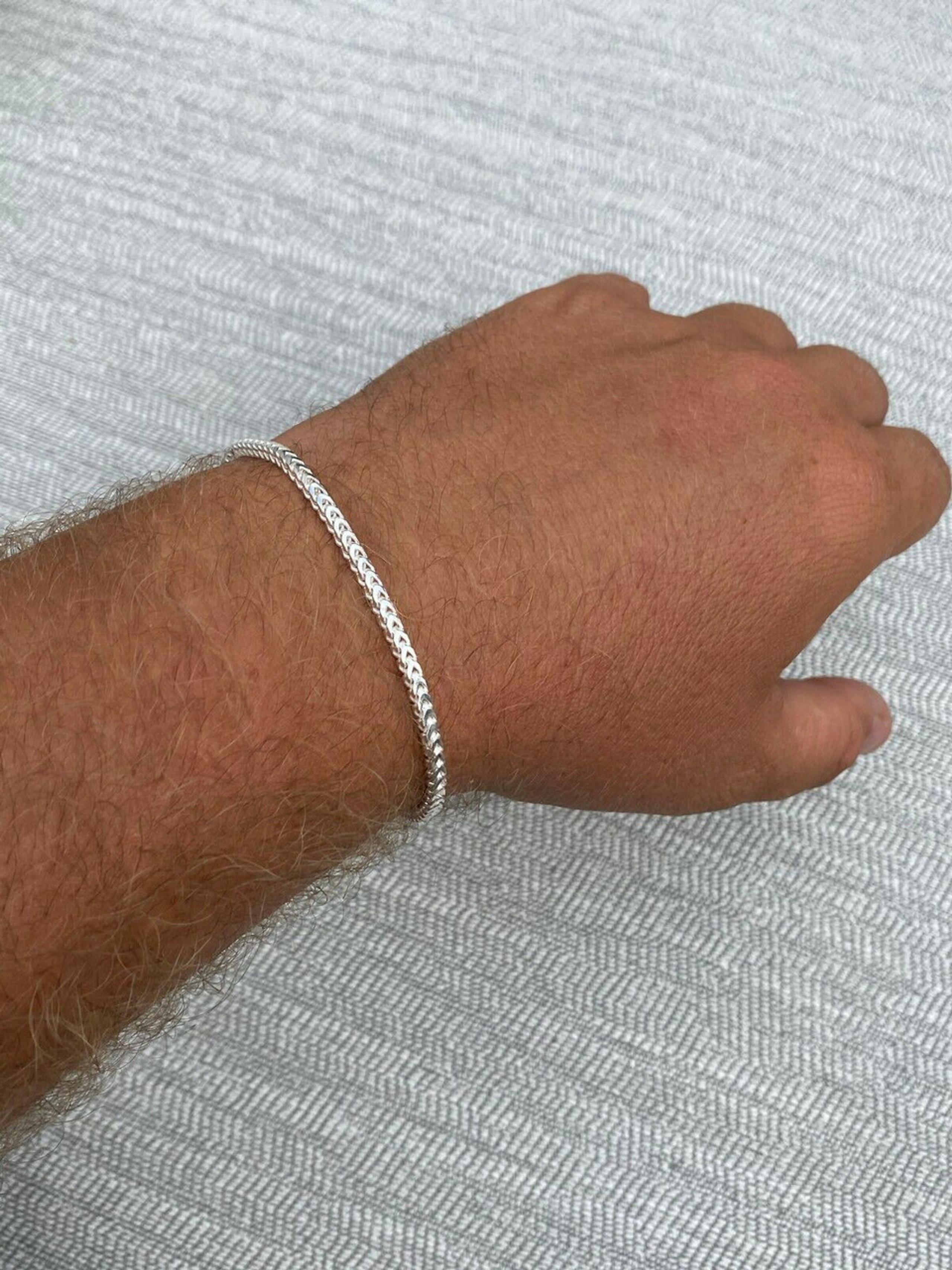 Sterling silver franco bracelet Clearance